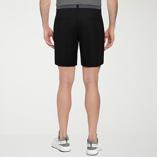 PGA TOUR Mens 8" Mid Rise Moisture Wicking Golf Short