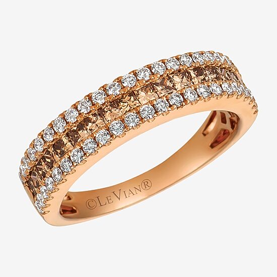 Le Vian Grand Sample Sale Le Vian Grand Sample Sale Limited Quantities! Womens 4.5MM 7/8 CT. T.W. Natural Champagne Diamond 14K Gold Band