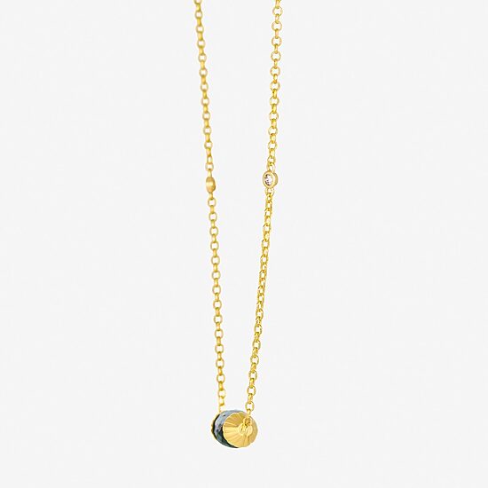Le Vian Grand Sample Sale Le Vian Grand Sample Sale Limited Quantities! Womens Diamond Accent Genuine Blue Chalcedony 14K Gold 18 Inch Pendant Necklace