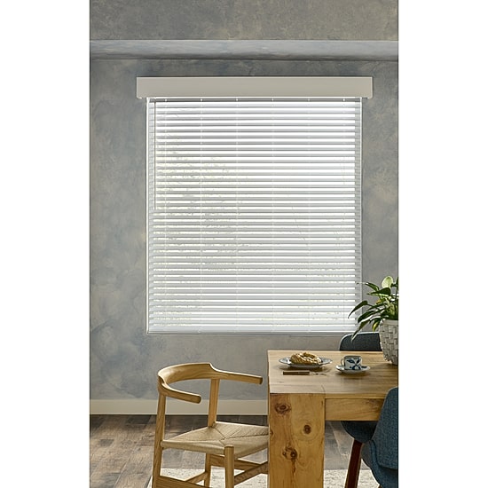 Bali 2" Custom Cordless Faux Wood Blinds