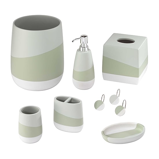 Nicole Miller Tropiluxe Shower Curtain Hooks