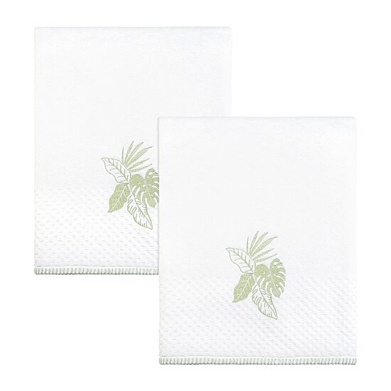 IZOD Reef 2-pc. Leaf Bath Towel