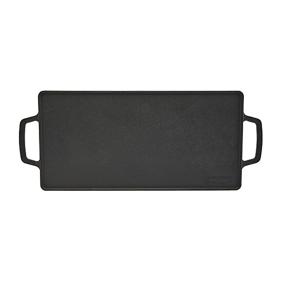 Smith & Clark Cast Iron Reversible 20X10 Grill Griddle