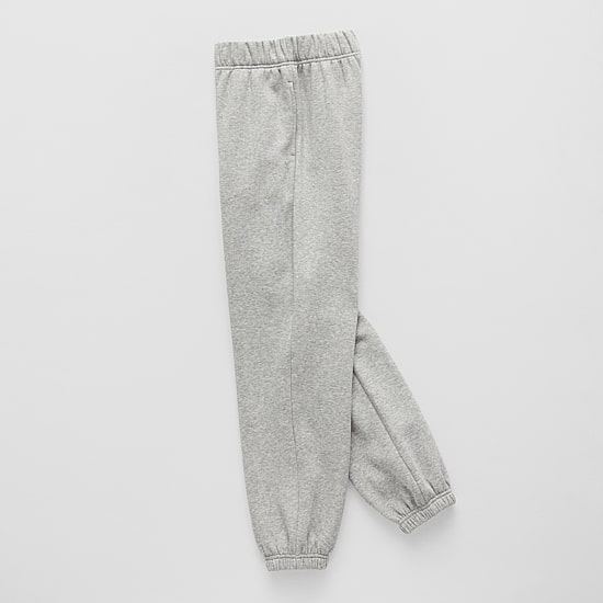 Xersion Little & Big Kid Girls Cinched High Rise Regular Fit Fleece Jogger Pant