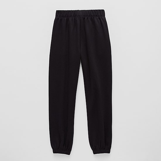 Xersion Little & Big Kid Girls Cinched High Rise Regular Fit Fleece Jogger Pant
