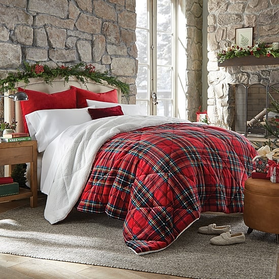 North Pole Trading Co. Mink To Sherpa Reversible Comforter