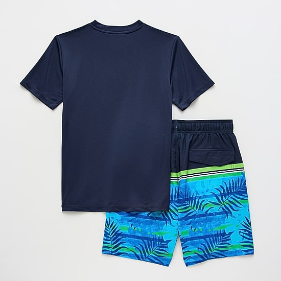 ZeroXposur Big Kid Boys 2-pc. Rash Guard Set