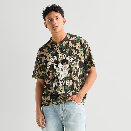 Arizona Mens V Neck Short Sleeve Jersey