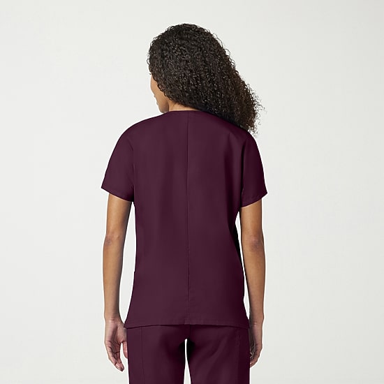 Cherokee Ck Ww Originals Womens V Neck Short Sleeve Scrub Top