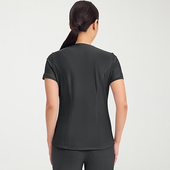 Cherokee Ck Form Womens V Neck Short Sleeve Scrub Top