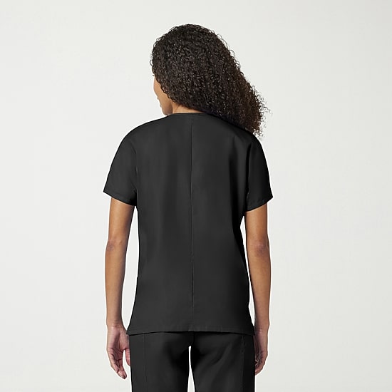Cherokee Ck Ww Originals Womens V Neck Short Sleeve Scrub Top