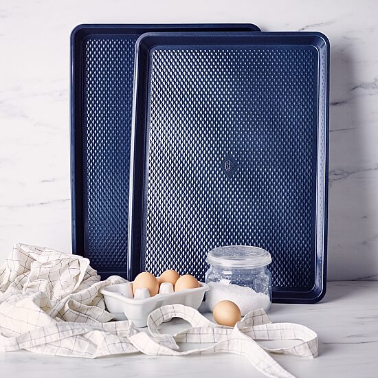 Blue Diamond 2-pc. Non-Stick 13X18" Cookie Sheet