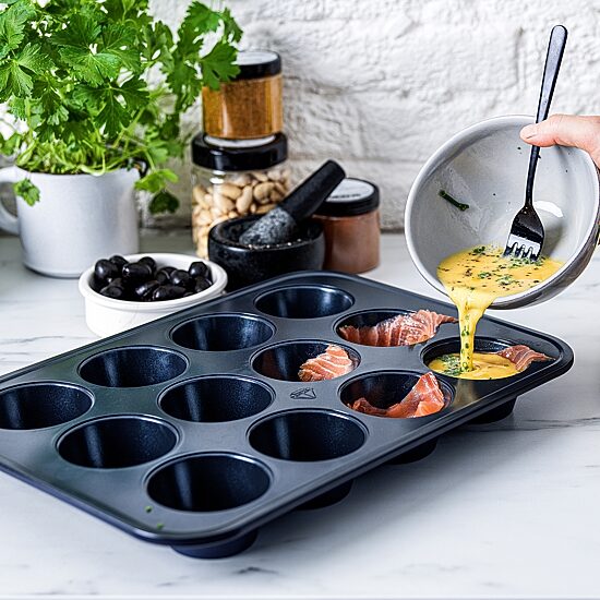 Blue Diamond Non-Stick 12-Cup Muffin Pan