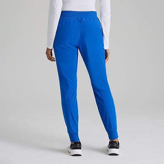 Barco One Bop513 Boost 3-Pocket Mid-Rise Jogger Womens Plus Tall Scrub Pant