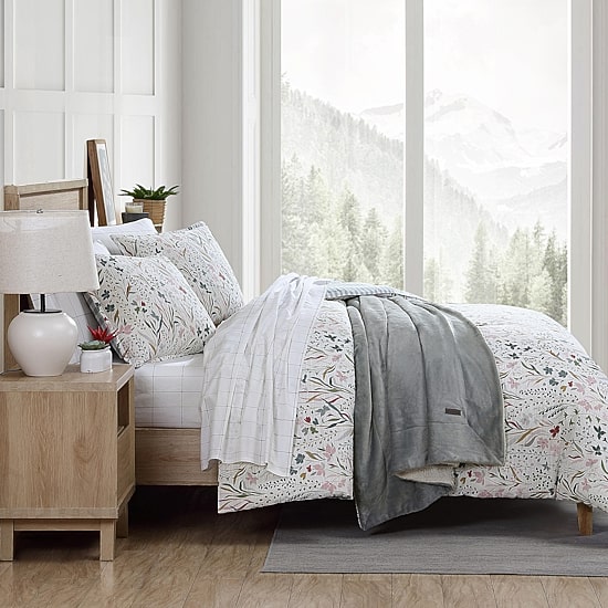 Eddie Bauer Woodland Forest Cotton Midweight Comforter Set