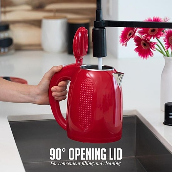 Ovente 1.7 Litre Tea Stainless Steel Electric Kettle