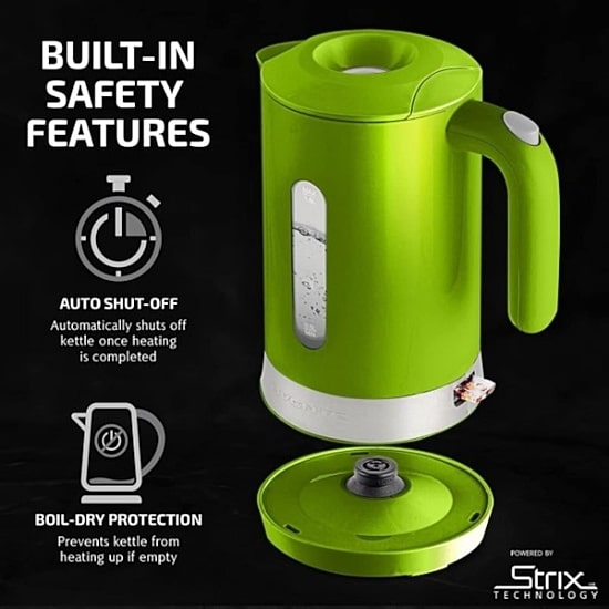 Ovente 1.8 Litre Hot Watter Stainless Steel Electric Kettle