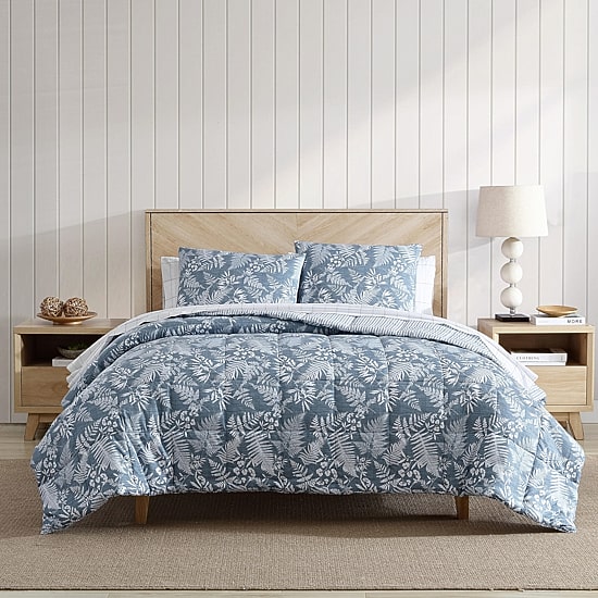 Eddie Bauer Fern Garden Microfiber Midweight Comforter Set