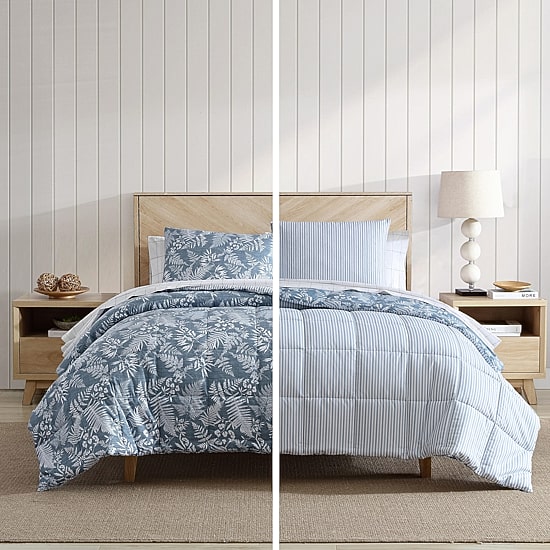 Eddie Bauer Fern Garden Microfiber Midweight Comforter Set