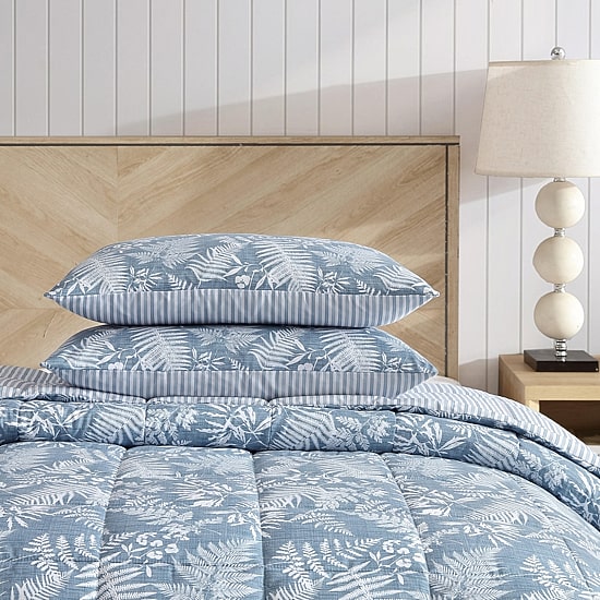 Eddie Bauer Fern Garden Microfiber Midweight Comforter Set