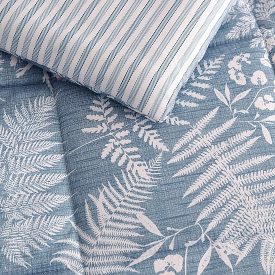 Eddie Bauer Fern Garden Microfiber Midweight Comforter Set