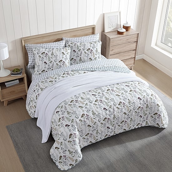 Eddie Bauer Flower Field Cotton Quilt Set