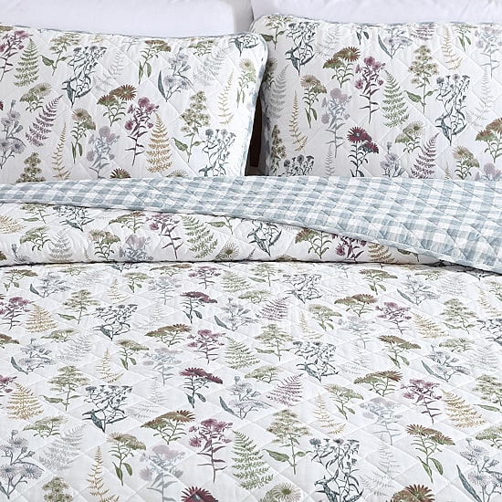 Eddie Bauer Flower Field Cotton Quilt Set
