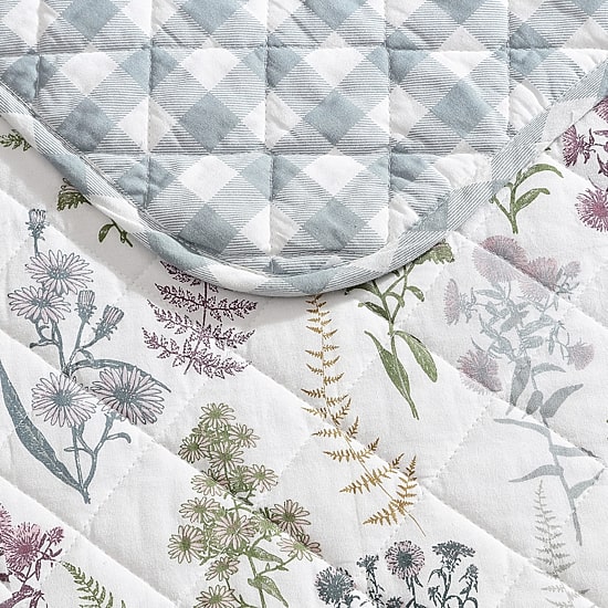 Eddie Bauer Flower Field Cotton Quilt Set