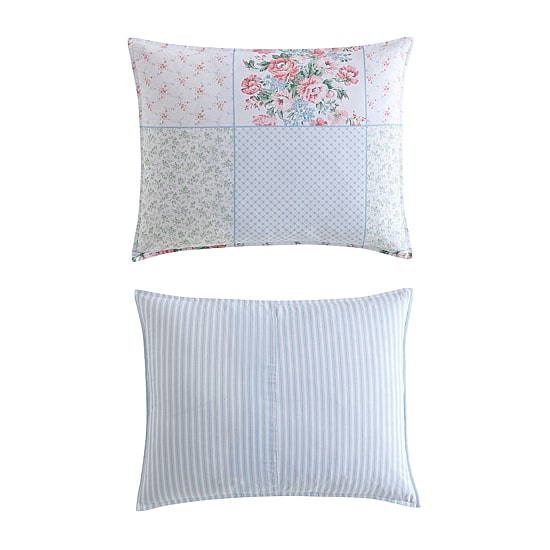 Laura Ashley Hope Patchwork Cotton Duvet Cover Set