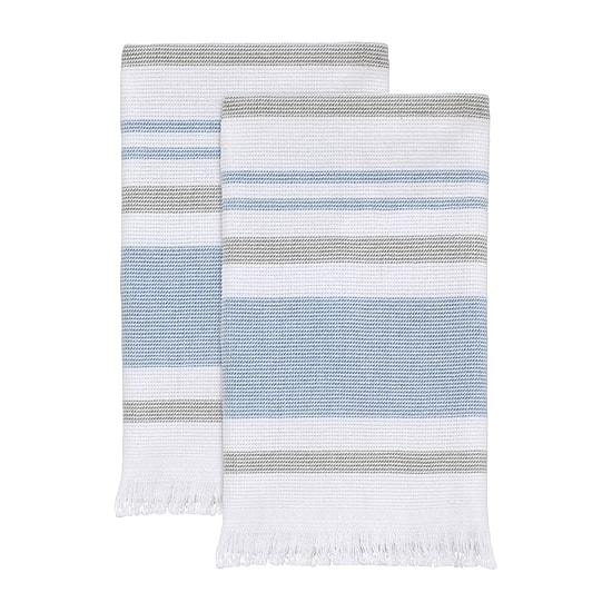 IZOD Clubhouse Stripe 2-pc. Fingertip Towel