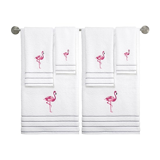 IZOD Flamingo 2-pc. Bath Towel