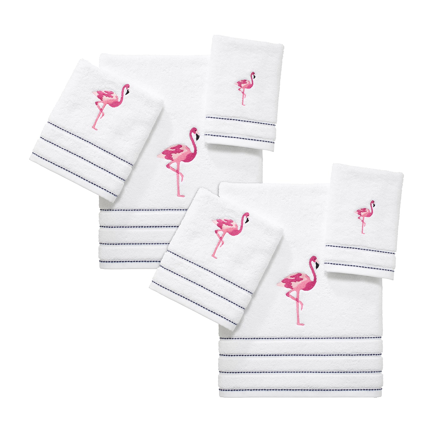 IZOD Flamingo 2-pc. Bath Towel