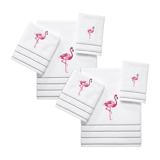 IZOD Flamingo 2-pc. Bath Towel