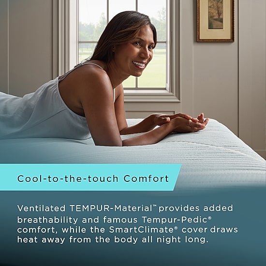 TEMPUR-ProAdapt 12" Soft Tight Top - Mattress + Box Spring
