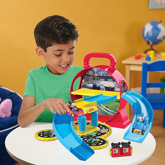 Disney Collection Stow 'N Go Garage 12-pc. Donald Duck Mickey Mouse Mickey Mouse Clubhouse Toy Playset