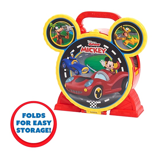 Disney Collection Stow 'N Go Garage 12-pc. Donald Duck Mickey Mouse Mickey Mouse Clubhouse Toy Playset