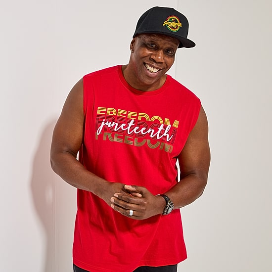 Hope & Wonder Juneteenth 'Freedom' Adult Sleeveless Tank Top