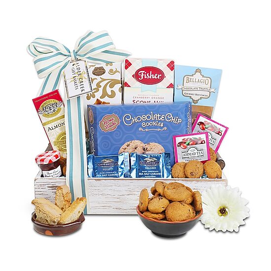 Alder Creek Breakfast In The Garden Gift Tray Food Set