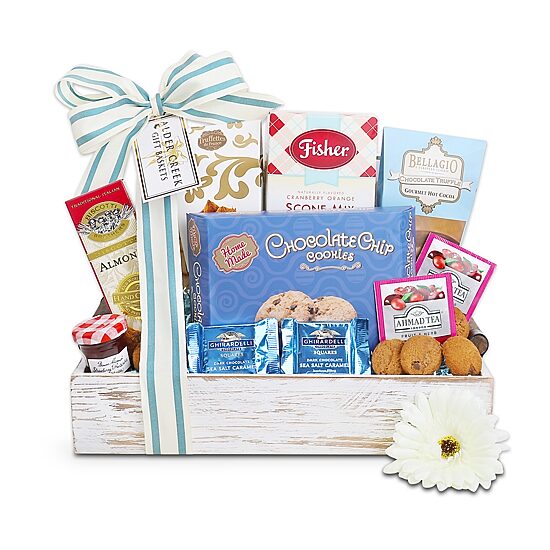 Alder Creek Breakfast In The Garden Gift Tray Food Set
