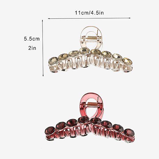 Bijoux Bar 2-pc. Hair Clip