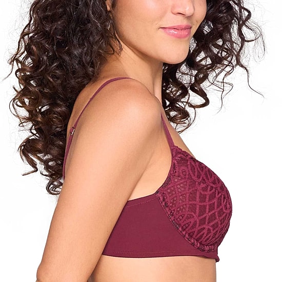 Ilusion Keyhole Lace Bra - 70184