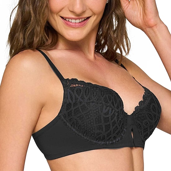 Ilusion Keyhole Lace Bra - 70184