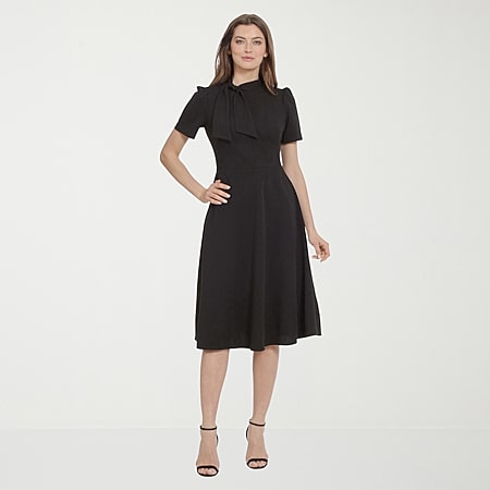 ivy & blue short sleeve fit flare dress Baltic Born Womens Ivy Short Dress | Blue + White