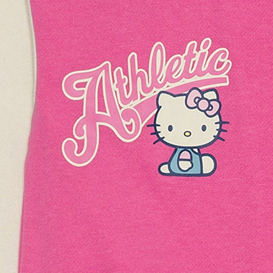 Little & Big Kid Girls Hello Kitty Midweight Varsity Jacket