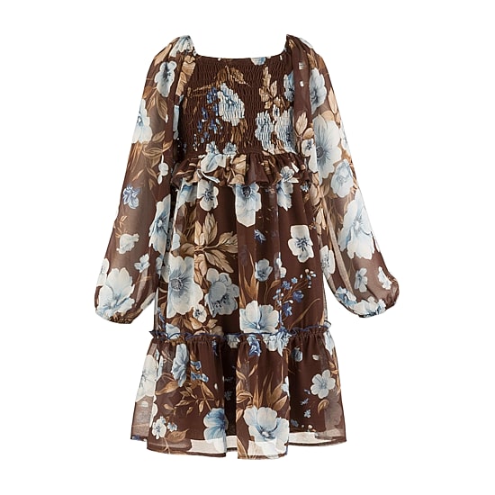 Speechless Big Kid Girls Long Sleeve A-Line Dress