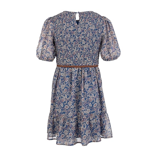 Speechless Big Kid Girls Elbow Sleeve Puffed A-Line Dress
