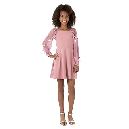 speechless pink dress Speechless Girls 7-16 Rhinestone Trim Dress