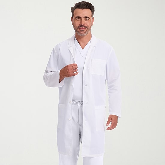 Dickies Dk Eds Prof Whites Unisex Adult Long Sleeve Lab Coat