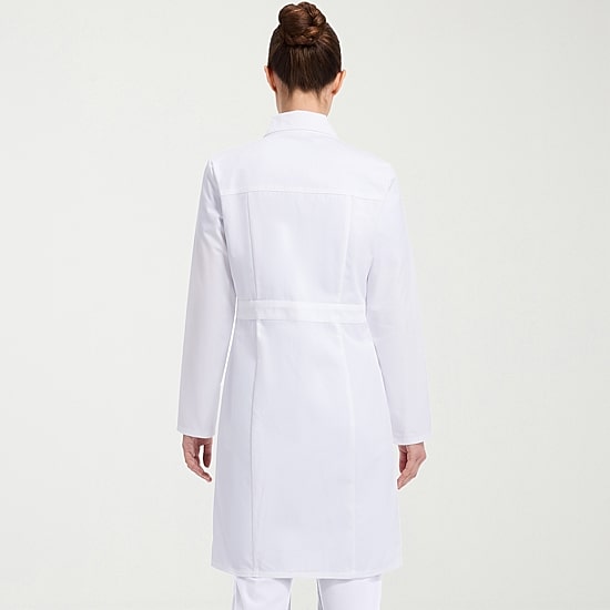 Dickies Dk Eds Prof Whites Womens Long Sleeve Lab Coat