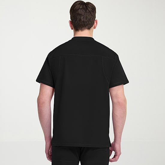 Dickies Dk Dynamix Mens V Neck Short Sleeve Scrub Top